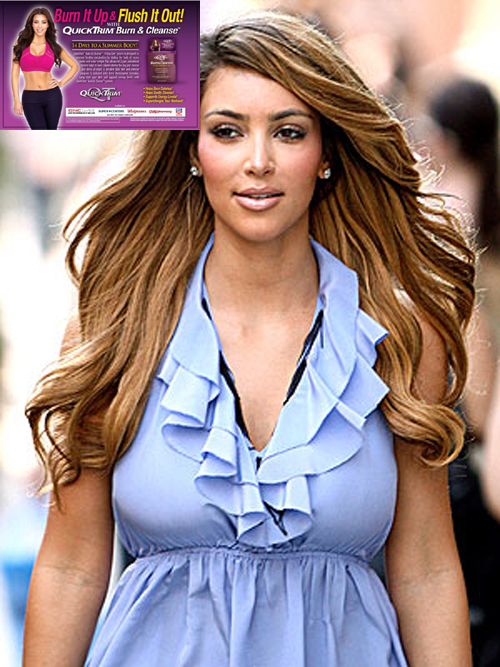 Kim_Kardashian tries to slim via quick trim